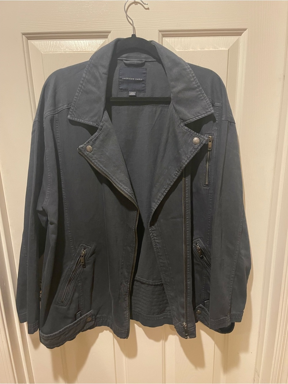 American Eagle | Moto Jacket Zip Front | Size XL
